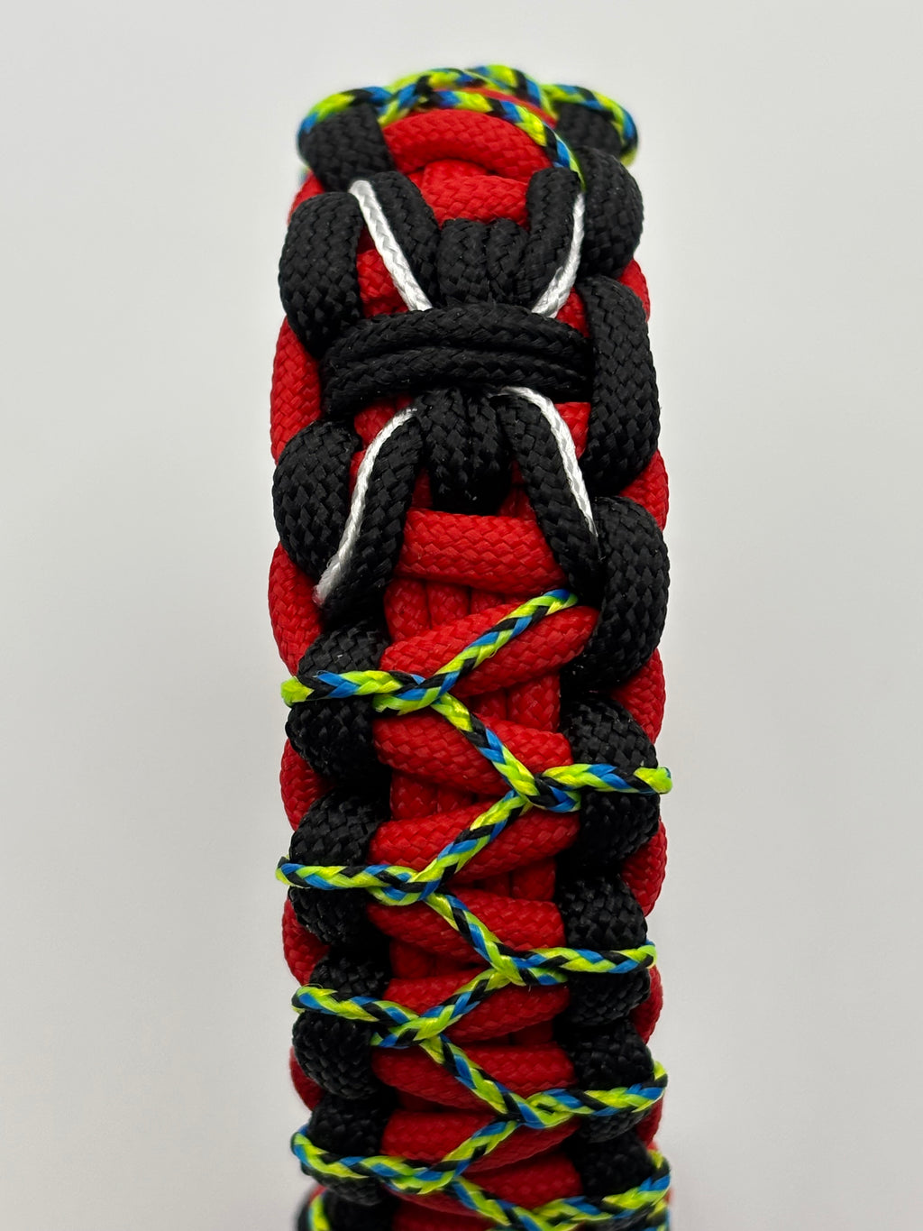 Stitched Cobra Knot Spiderman Paracord Bracelet image 3