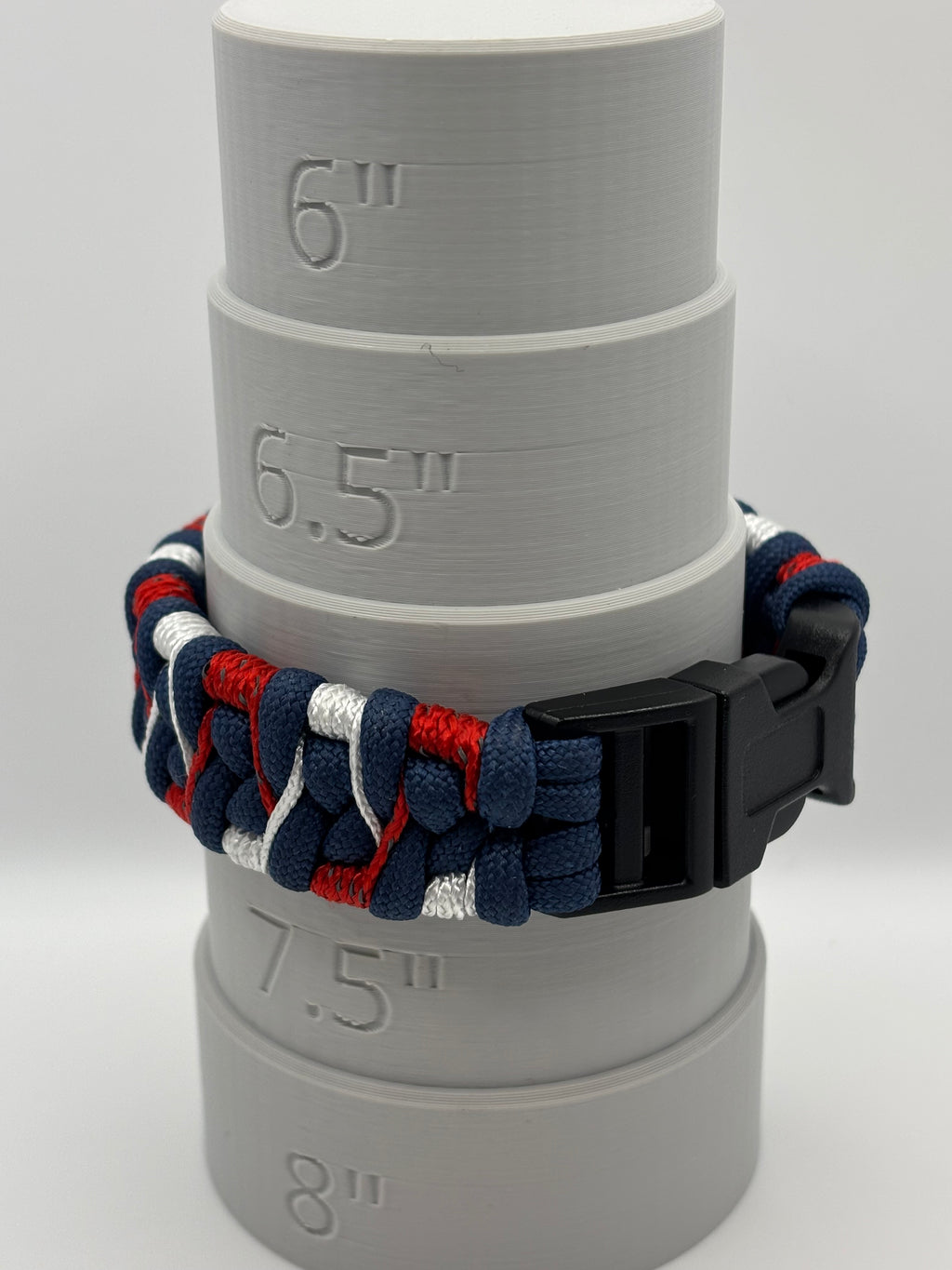 Handmade Stitched Fishtail Belly Paracord Bracelet image 3