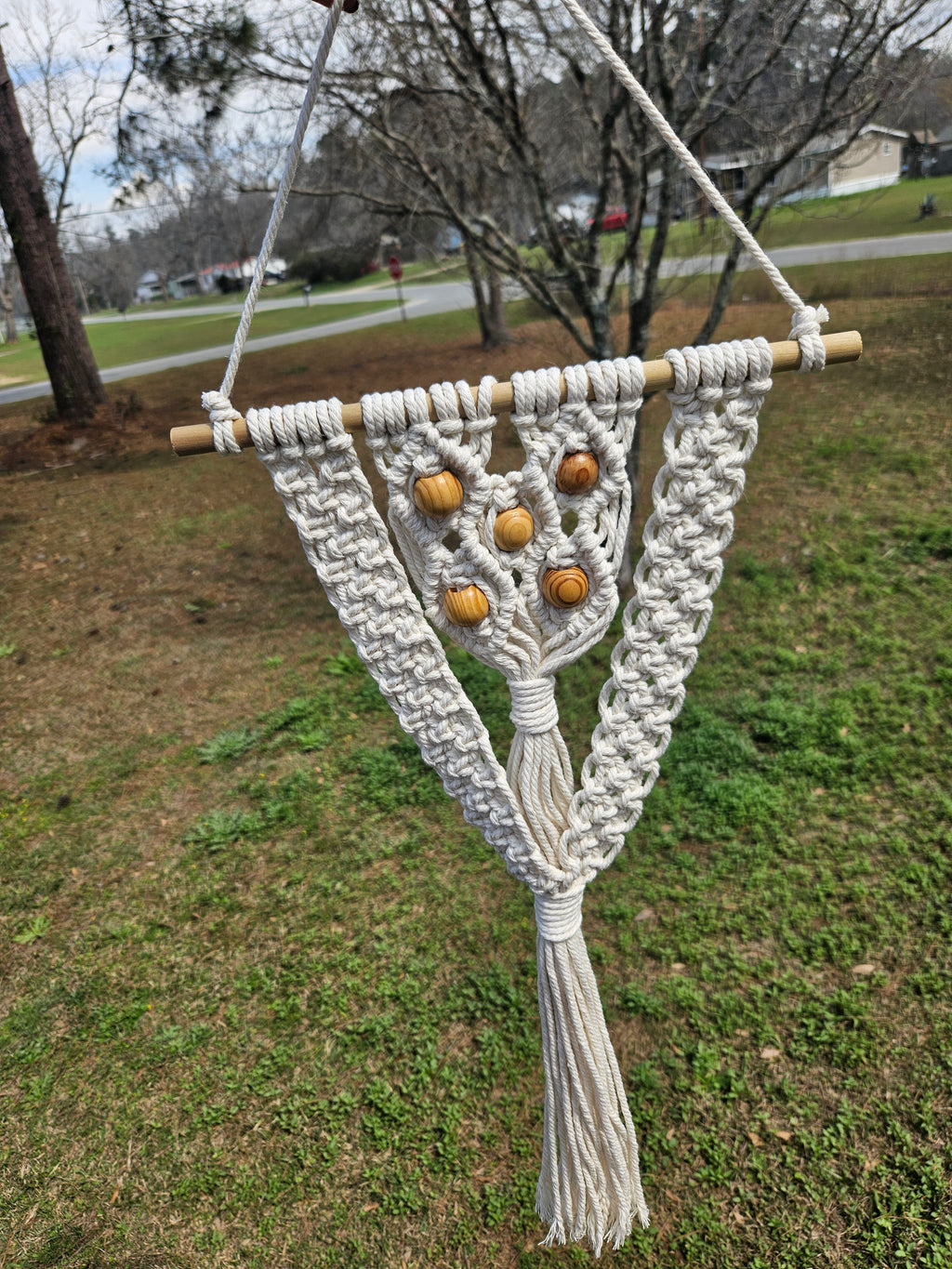 Coastal Grove Macramé Wall Hanging