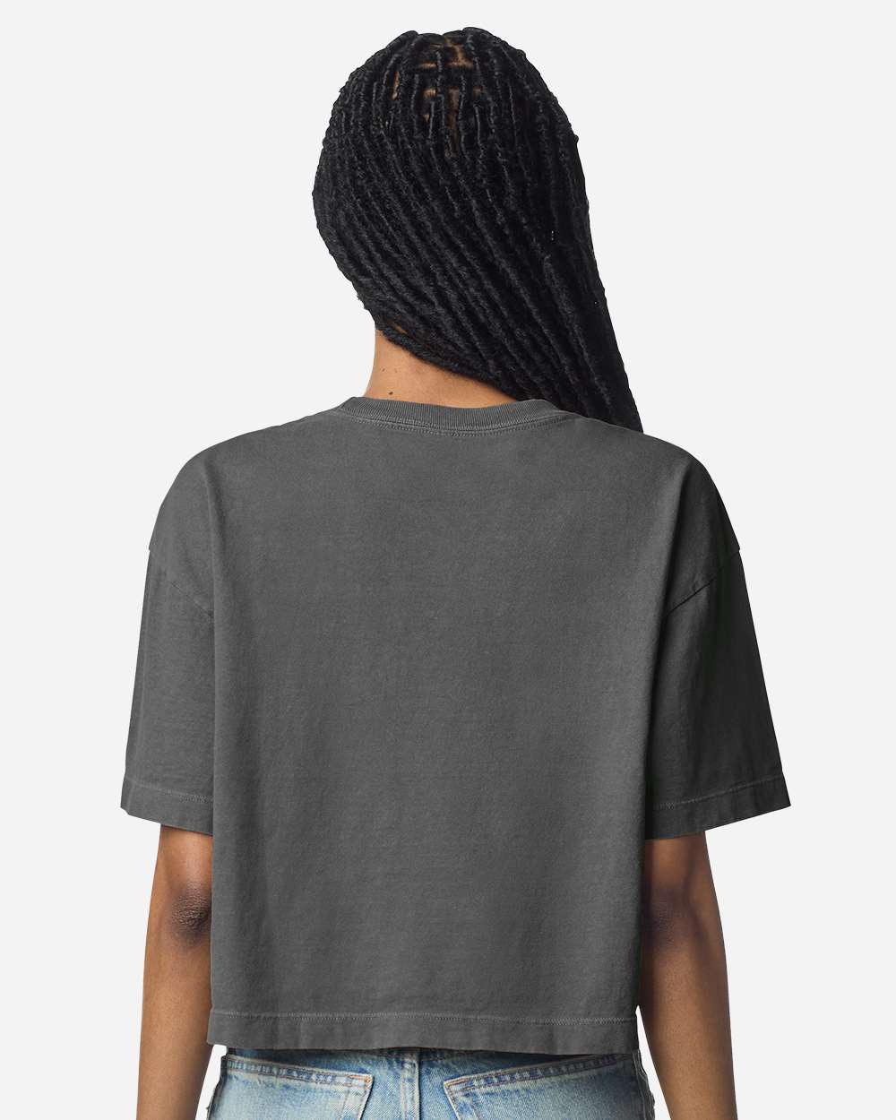Coastal Earth Rooted In Faith Cropped Tee