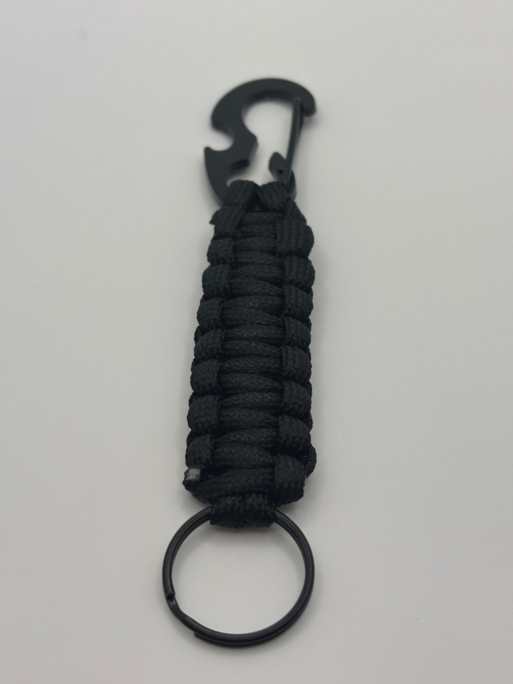 Small Simple Cobra Knot Paracord Keychain image 4