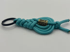 Handmade Viking Ruin Leaf Paracord Keychain image 1