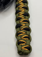 Stitched Snake Eye Keychain with Grenade-Style Pill Container image 1