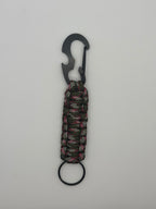 Small Simple Cobra Knot Paracord Keychain image 7