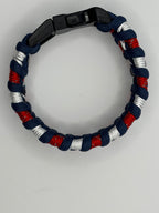 Handmade Stitched Fishtail Belly Paracord Bracelet image 2