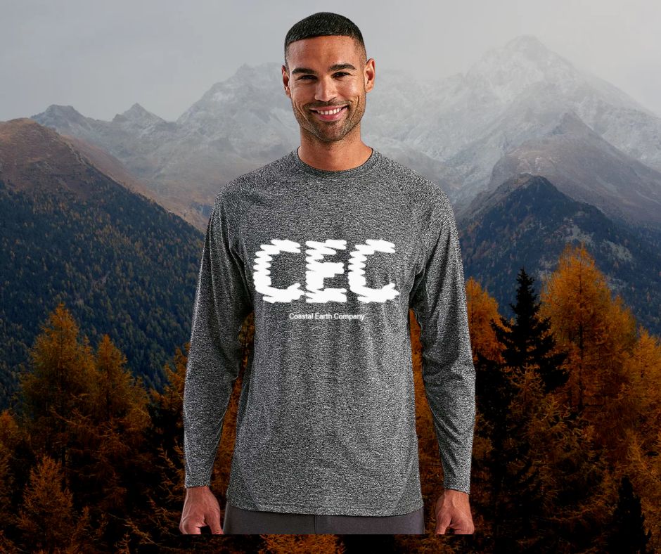 Coastal Panelled Long Sleeve Tech T-Shirt image 0