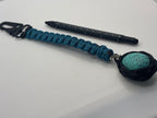 Handmade Turquoise Egg Celtic Slammer Paracord Keychain image 3