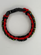 Stitched Cobra Knot Spiderman Paracord Bracelet image 1