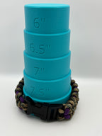 Handmade JCL Bar Paracord Bracelet – Purple & Tan image 4