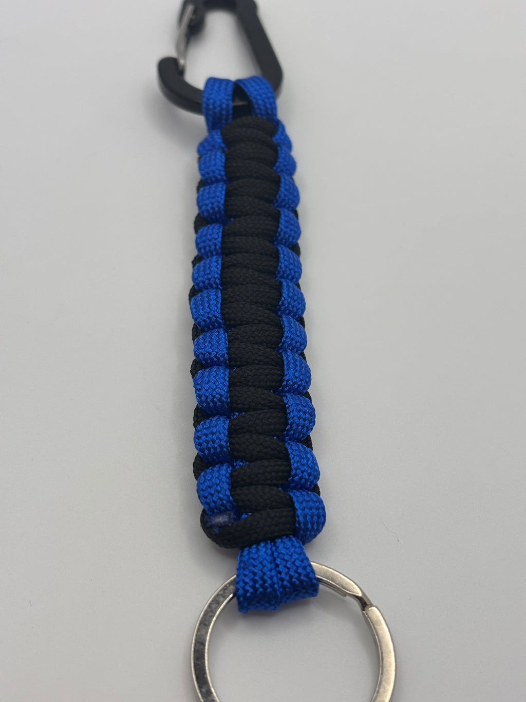 Handmade Simple Cobra Knot Paracord Keychain image 4