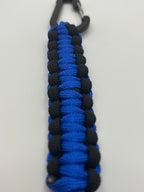 Handmade Simple Cobra Knot Paracord Keychain image 0