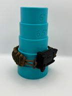 King Cobra Knot Paracord Bracelet with Knife, Whistle & Flint Bar Clasp image 5