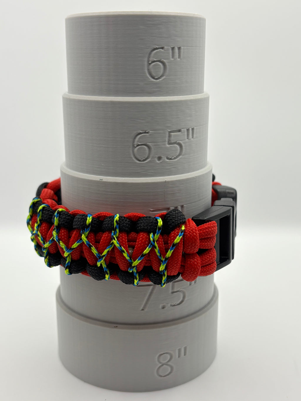 Stitched Cobra Knot Spiderman Paracord Bracelet image 2