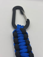 Handmade Simple Cobra Knot Paracord Keychain image 1