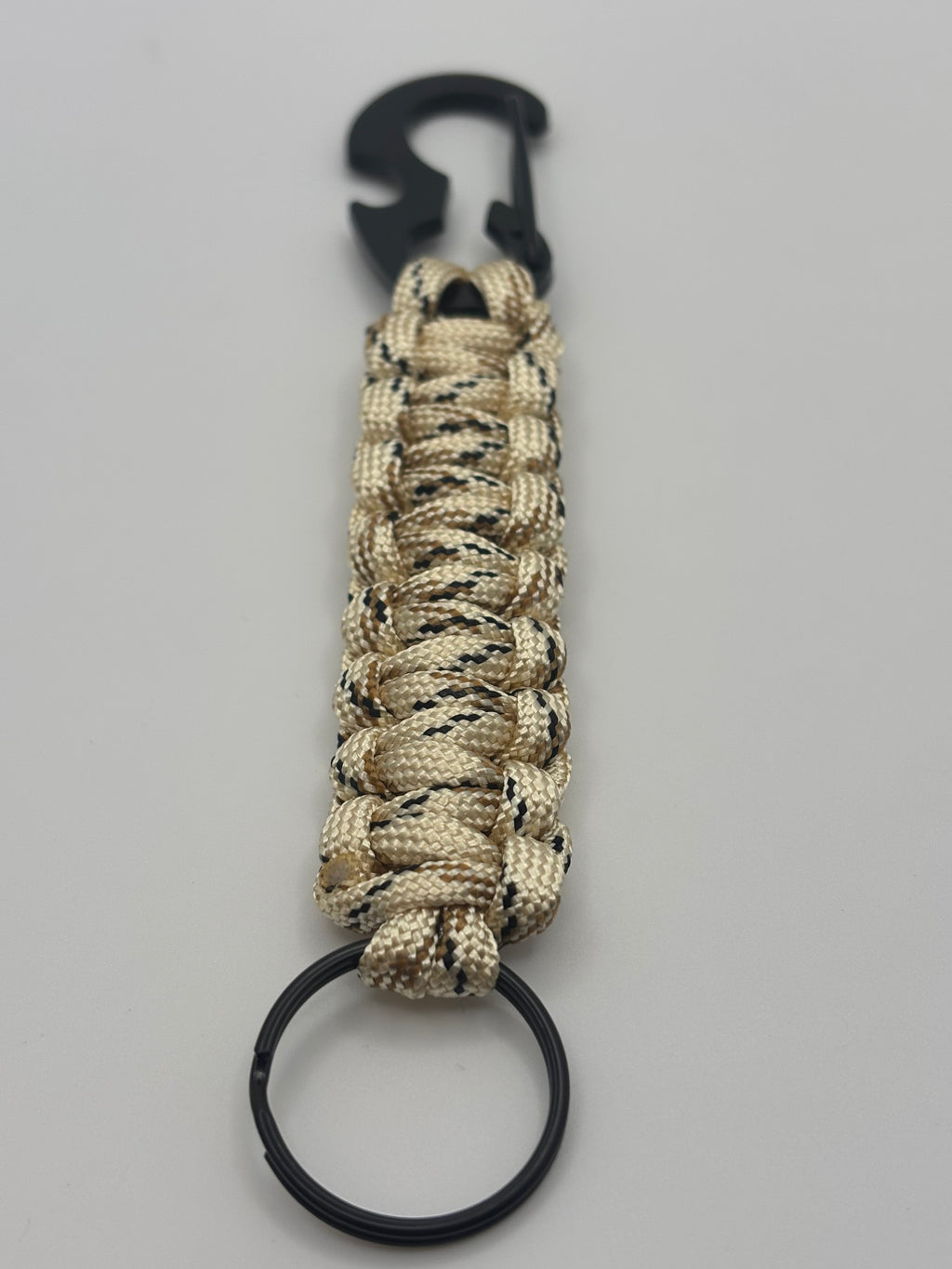 Small Simple Cobra Knot Paracord Keychain image 9