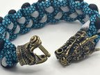 Handmade Dragon Tamer Paracord Bracelet with Dragon Clasp image 1