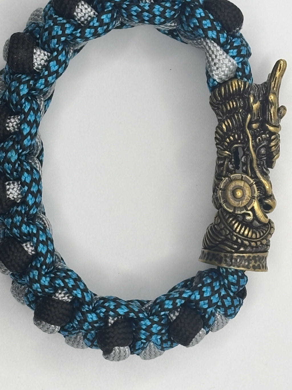 Handmade Dragon Tamer Paracord Bracelet with Dragon Clasp image 2