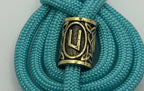 Handmade Viking Ruin Leaf Paracord Keychain image 3