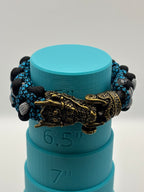 Handmade Dragon Tamer Paracord Bracelet with Dragon Clasp image 4