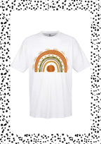 Pumpkin Rainbow Tee image 0