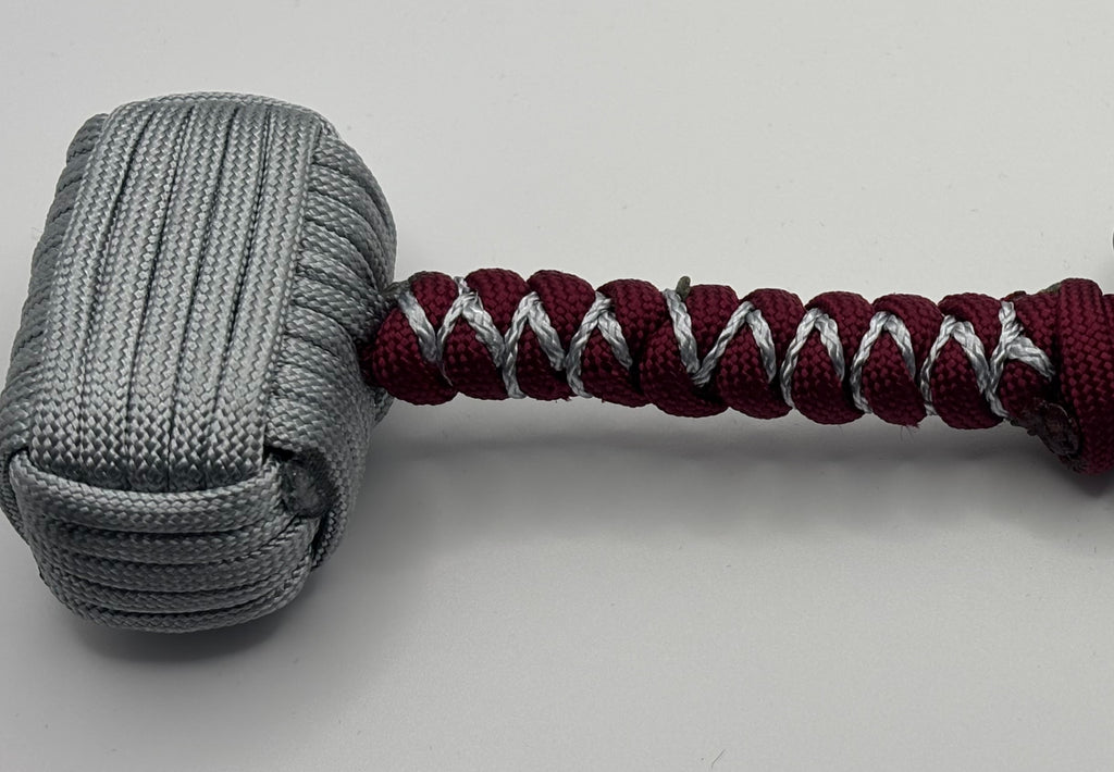 Handmade Thor’s Hammer Paracord Keychain image 3