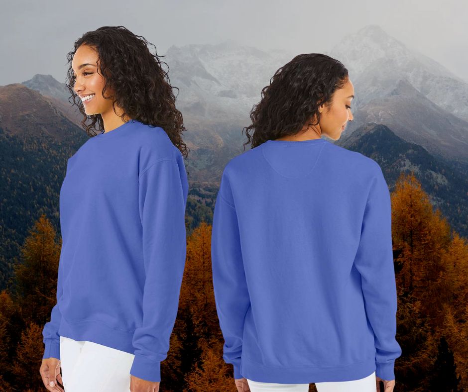 Coastal Earth Dyed Crewneck image 1