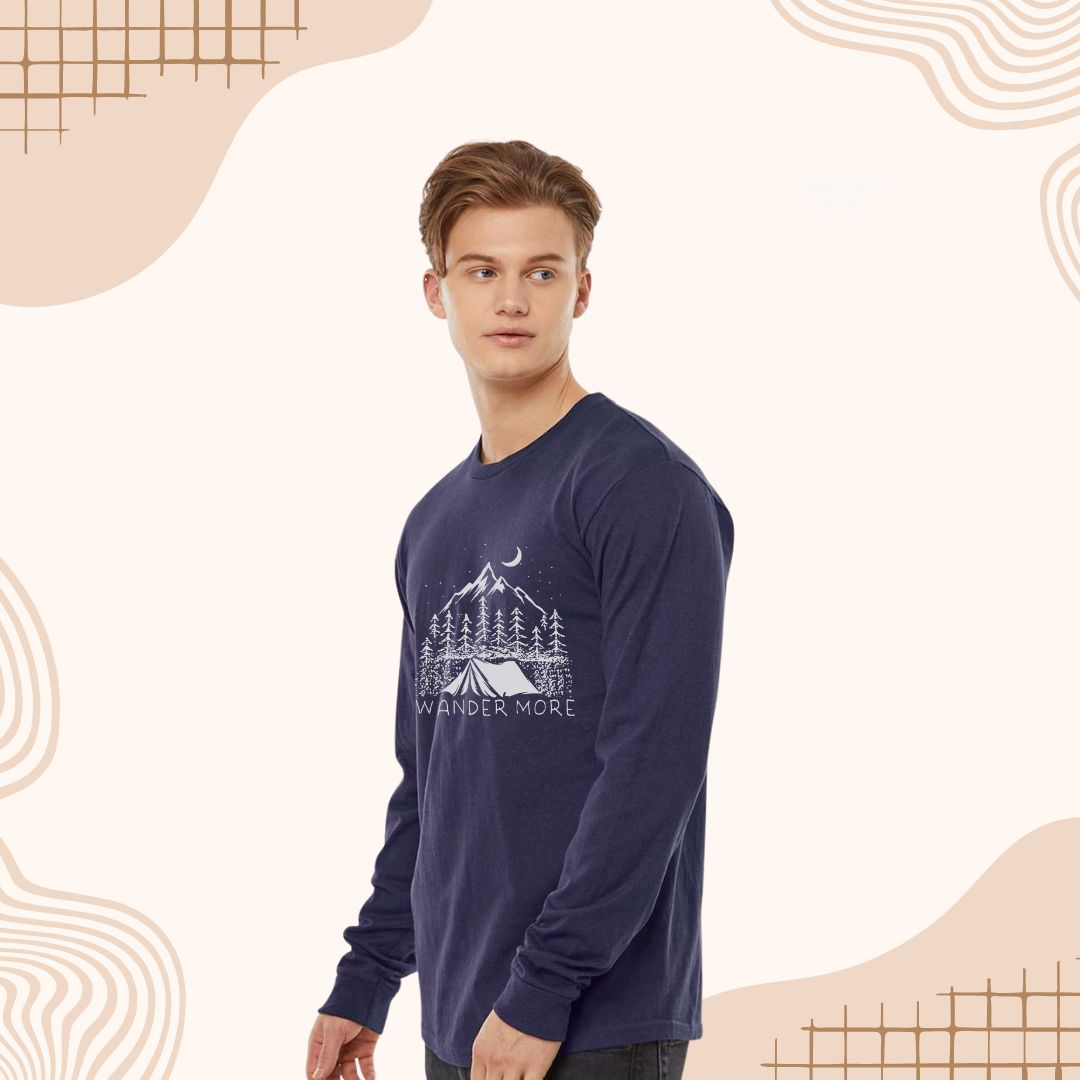 Coastal Earth Wander More Long Sleeve Tee
