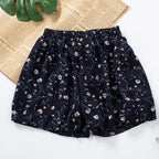 Coastal Earth Chiffon Boho Floral Women's Shorts