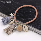 Colorful Clay Beads Bracelet