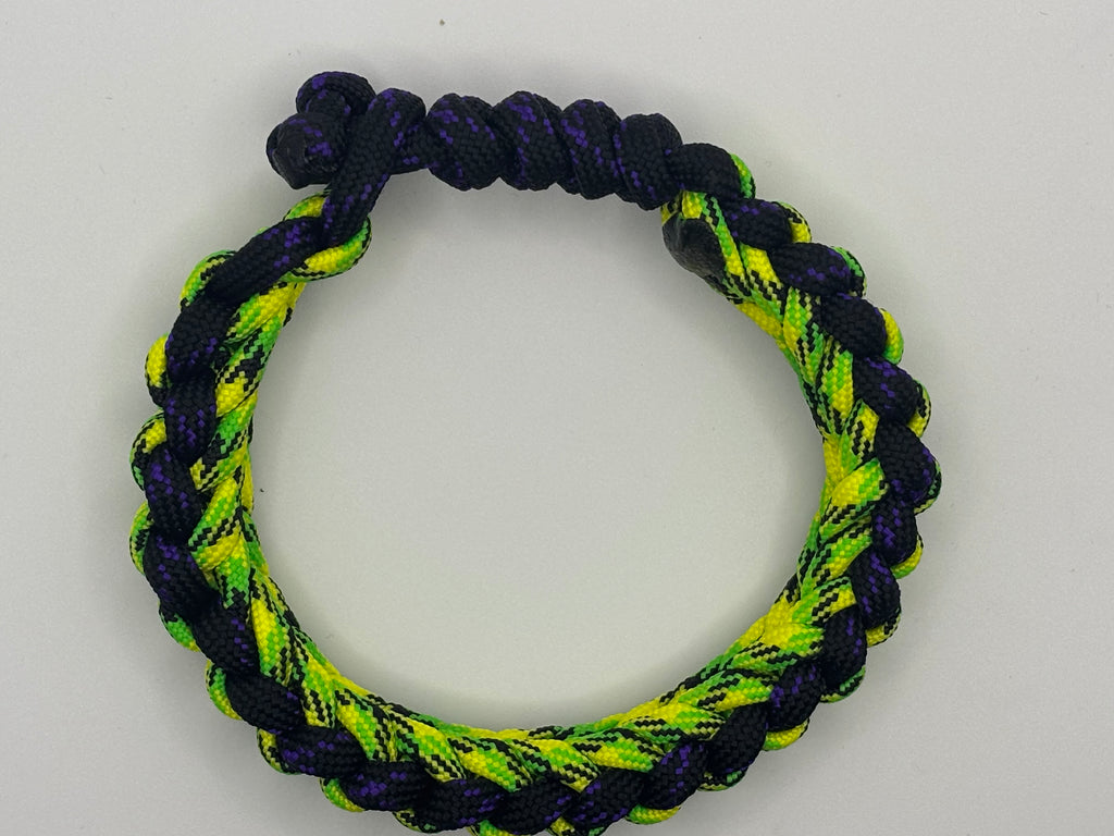 Handmade Double Loop Paracord Bracelet – No Clasp