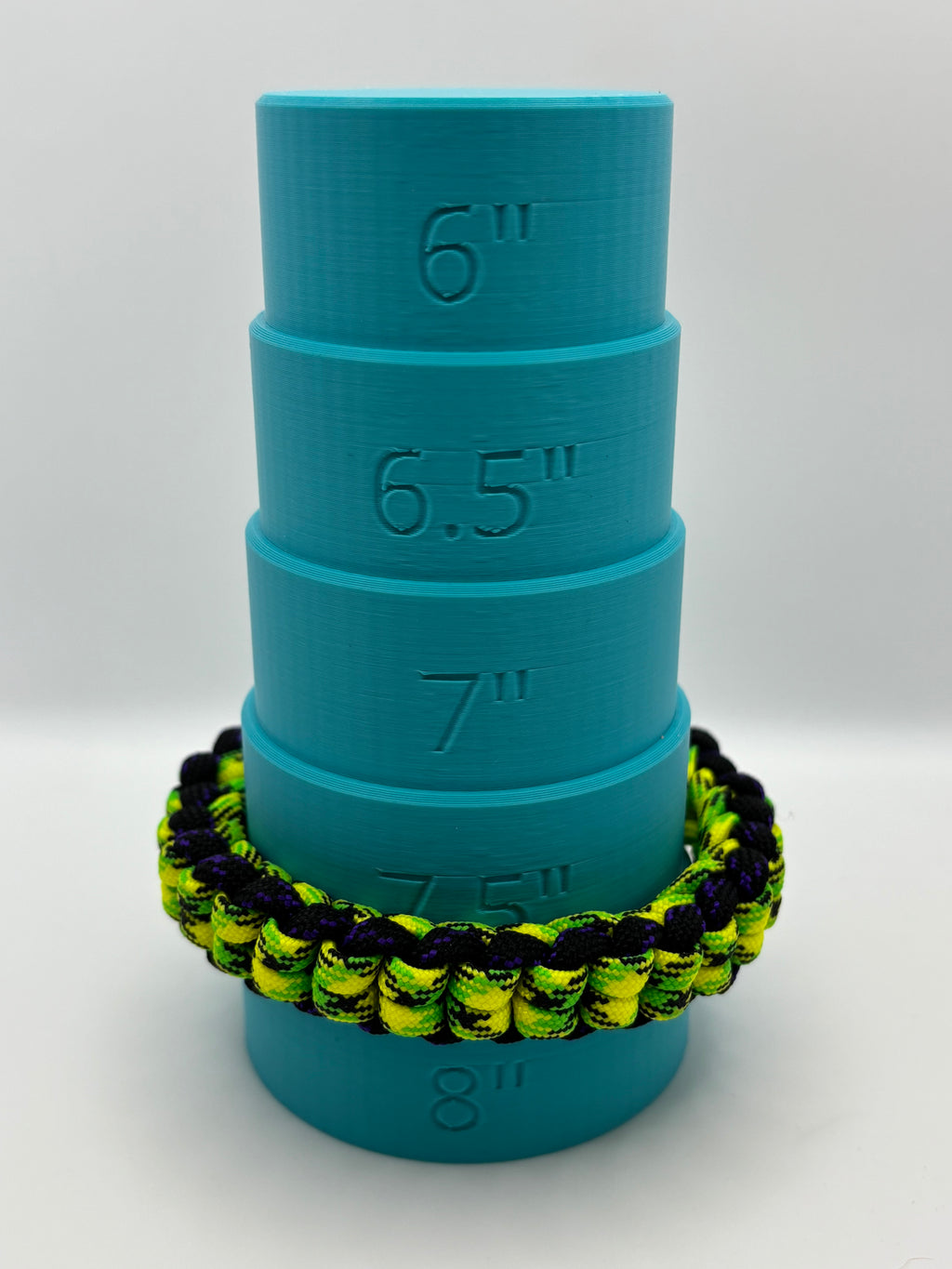 Handmade Double Loop Paracord Bracelet – No Clasp