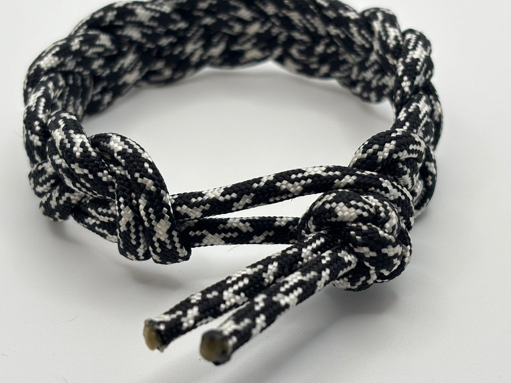 Handmade Double Loop Braid Paracord Bracelet – No Clasp