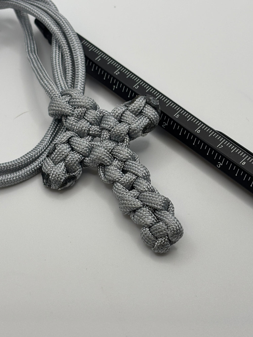 Handmade Paracord Cross Necklace