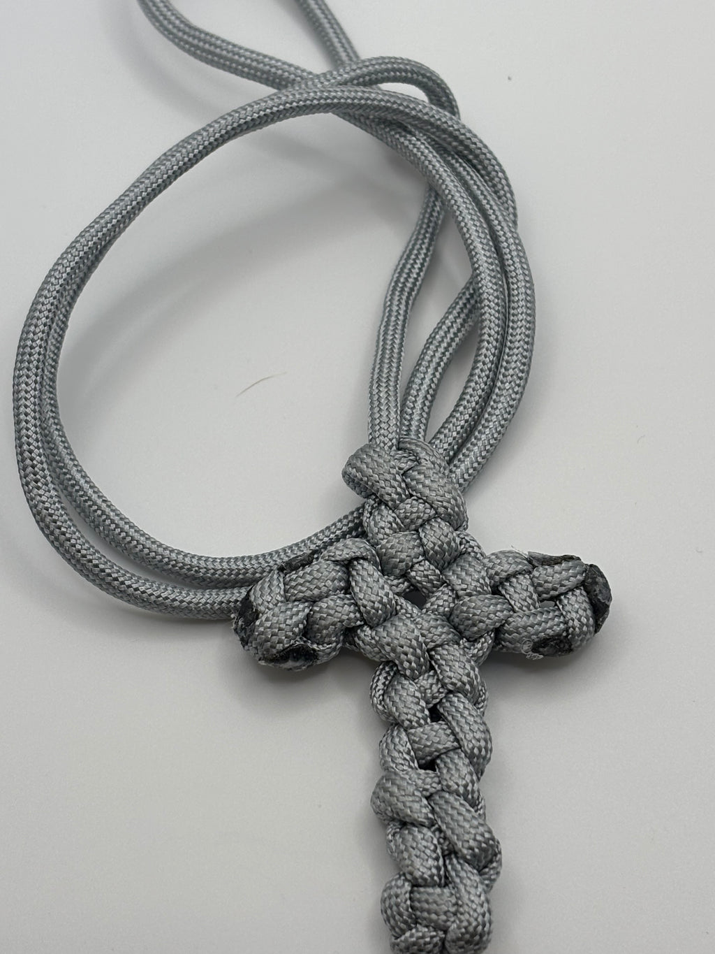 Handmade Paracord Cross Necklace
