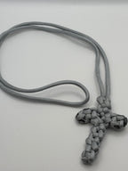Handmade Paracord Cross Necklace
