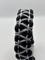 Cobra Weave Stitched Bracelet with Magnetic Clasp