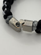 Cobra Weave Stitched Bracelet with Magnetic Clasp