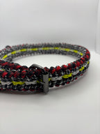 Adjustable Paracord Dog Collar – Metal Buckle (23.5”)