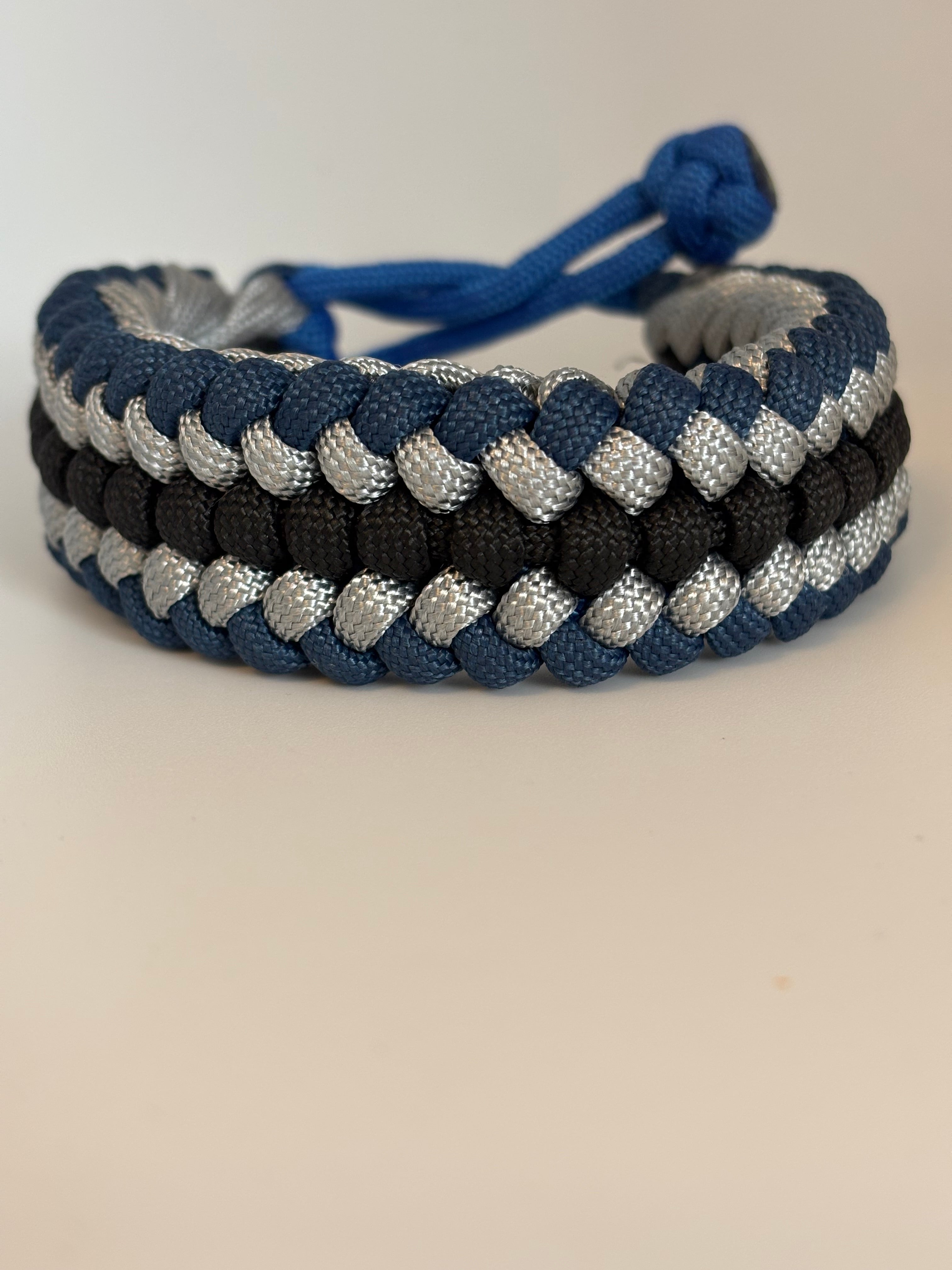 Handmade Sanctified Paracord Bracelet – Adjustable Knot Clasp