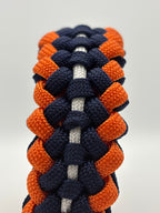 Handmade Sanctified Stitch Paracord Bracelet – Orange