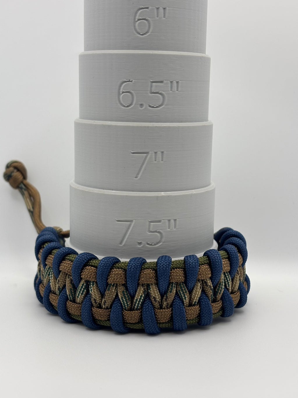 Handmade Cobra Quiver Paracord Bracelet – Adjustable Knot Clasp