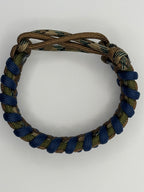 Handmade Cobra Quiver Paracord Bracelet – Adjustable Knot Clasp