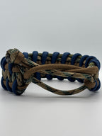 Handmade Cobra Quiver Paracord Bracelet – Adjustable Knot Clasp