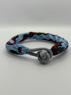 Handmade Vortex Paracord Bracelet – Adjustable Knot Clasp