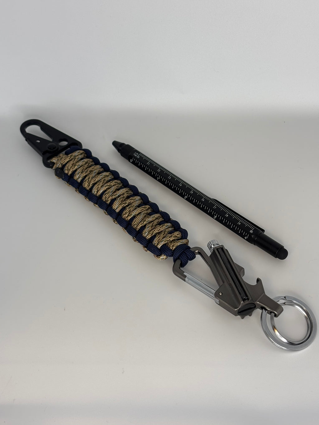 Metal “Forever” Match Paracord Keychain