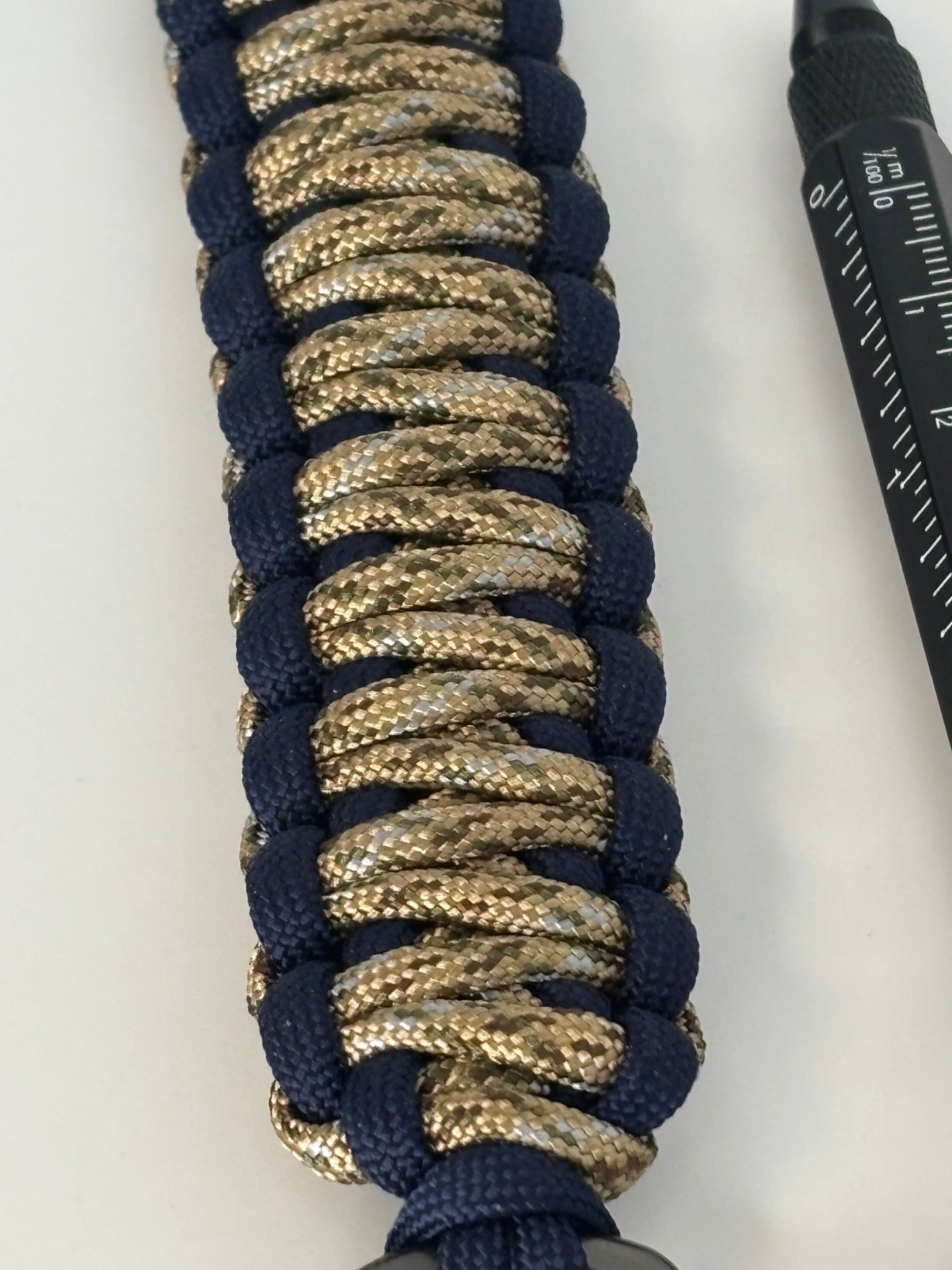 Metal “Forever” Match Paracord Keychain