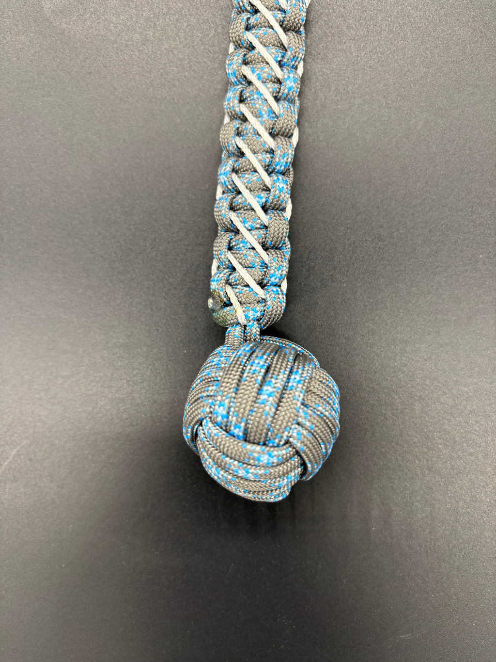 Handmade Monkey Fist Paracord Keychain