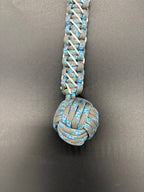Handmade Monkey Fist Paracord Keychain