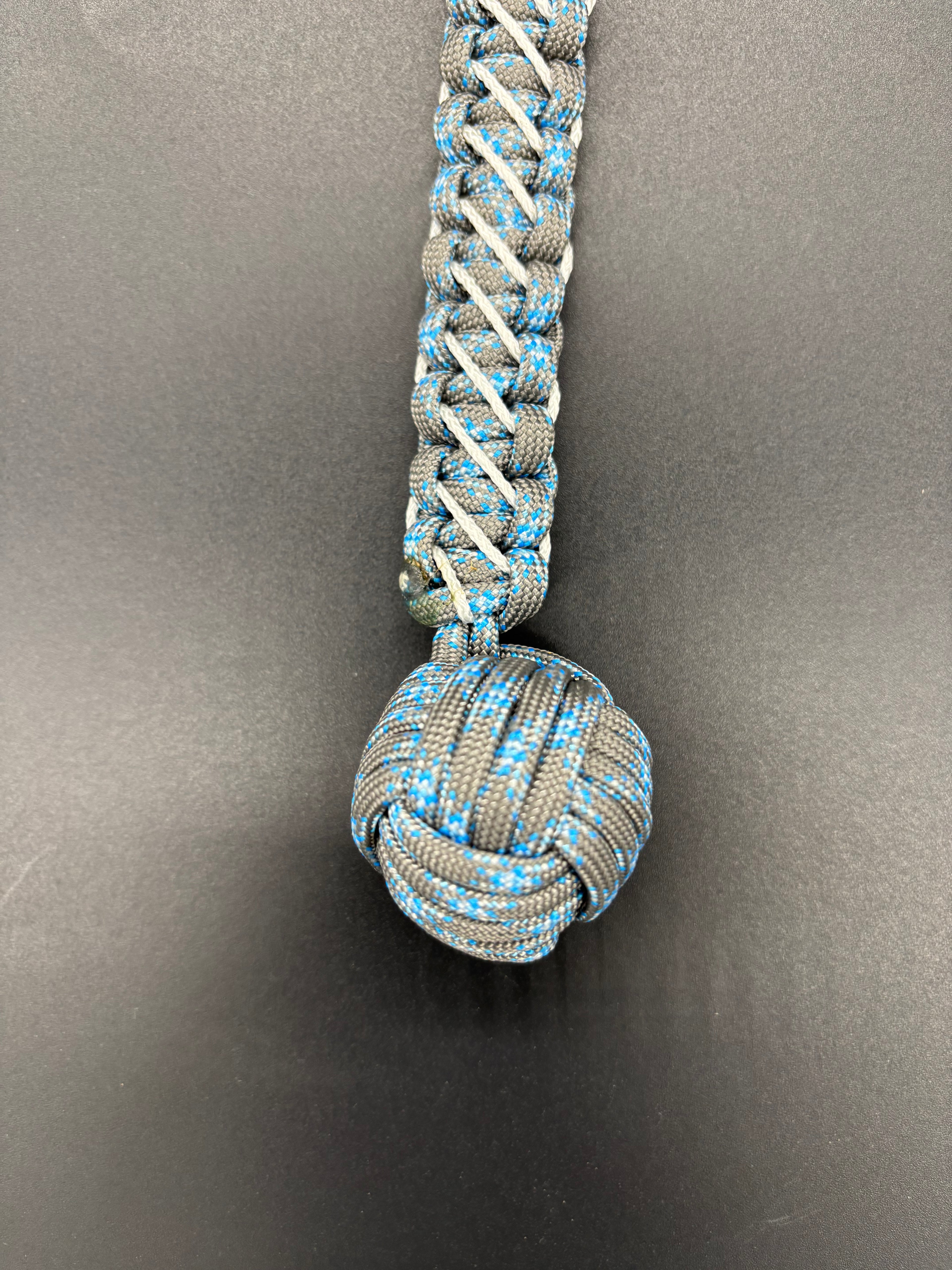 Handmade Monkey Fist Paracord Keychain