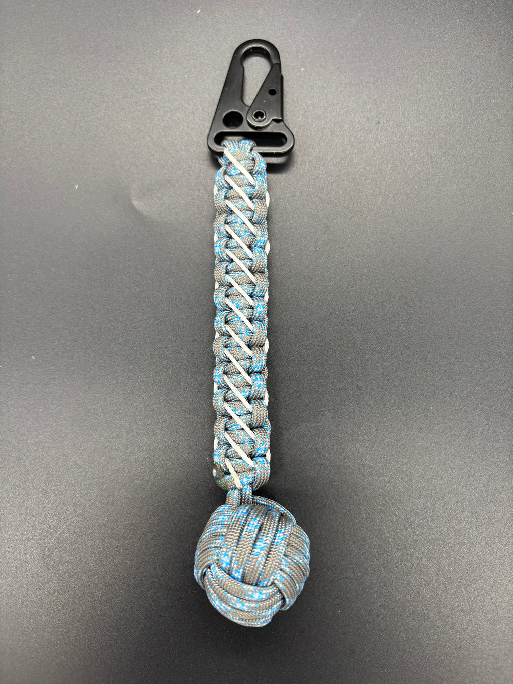 Handmade Monkey Fist Paracord Keychain